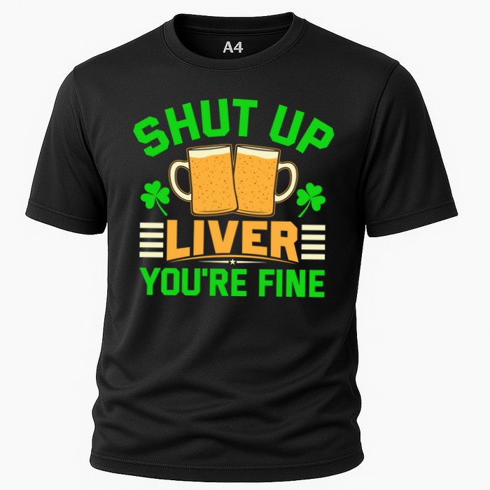 Shut Up Liver You're Fine Cooling Performance Crew T-Shirt