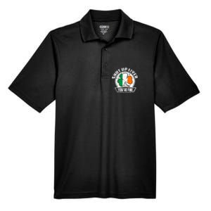 Shut Up Liver Youre FineSt.Patricks Day Gift Men's Origin Performance Pique Polo