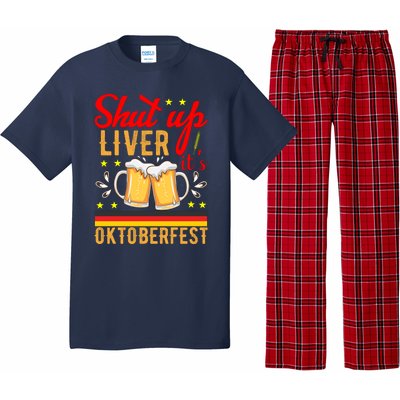 Shut Up Liver Its Oktoberfest Pajama Set