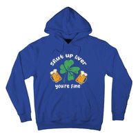 Shut Up Liver You Are Fine Irish Beer St Patricks Day Gift Hoodie