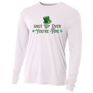 Shut Up Liver YouRe Fine St PatrickS Day Cooling Performance Long Sleeve Crew