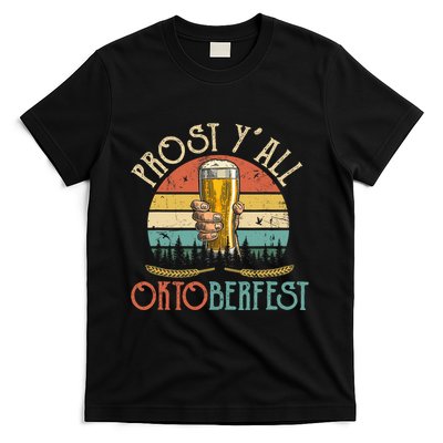 Shut Up Liver Its Oktoberfest Prost Yall Beer Drinking T-Shirt