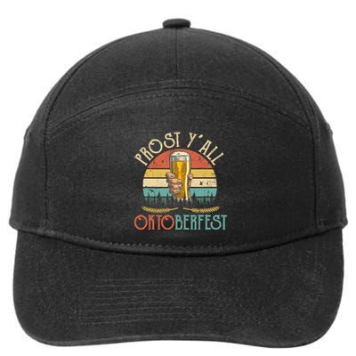 Shut Up Liver Its Oktoberfest Prost Yall Beer Drinking 7-Panel Snapback Hat
