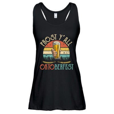Shut Up Liver Its Oktoberfest Prost Yall Beer Drinking Ladies Essential Flowy Tank