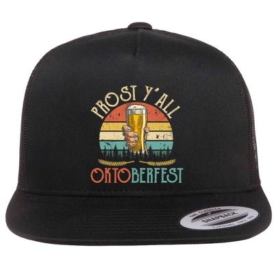 Shut Up Liver Its Oktoberfest Prost Yall Beer Drinking Flatbill Hat