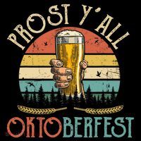 Shut Up Liver Its Oktoberfest Prost Yall Beer Drinking 16 in Basic Backpack