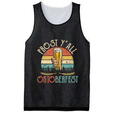 Shut Up Liver Its Oktoberfest Prost Yall Beer Drinking Mesh Reversible Basketball Jersey Tank
