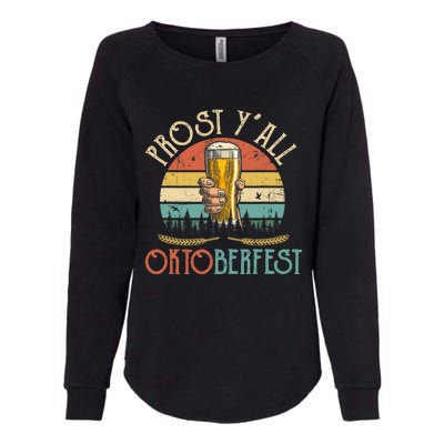 Shut Up Liver Its Oktoberfest Prost Yall Beer Drinking Womens California Wash Sweatshirt