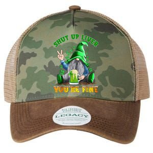 Shut Up Liver You're Fine Gnomes Drinking St Patrick's Day Legacy Tie Dye Trucker Hat