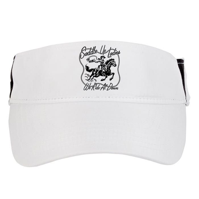 Saddle Up Ladies Adult Drive Performance Visor