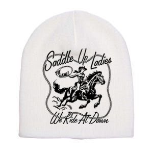 Saddle Up Ladies Short Acrylic Beanie