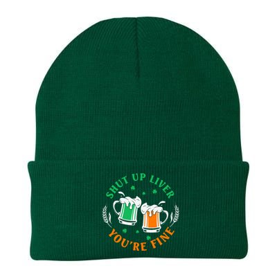 Shut Up Liver You're Fine Shirt Knit Cap Winter Beanie