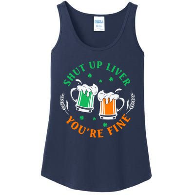 Shut Up Liver You're Fine Shirt Ladies Essential Tank