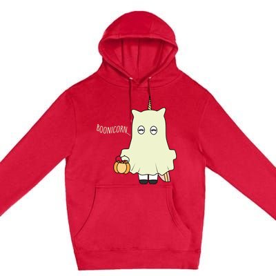 Spooky Unicorn Lover Halloween Boonicorn Halloween Gift Premium Pullover Hoodie