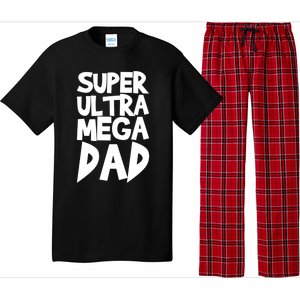 Super Ultra Mega Dad Funny Gift Pajama Set