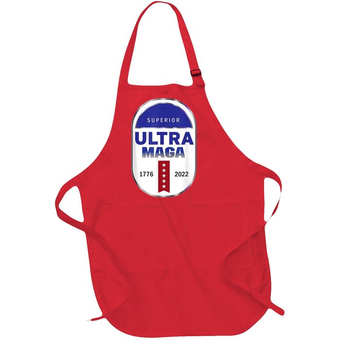 Superior Ultra Maga USA Full-Length Apron With Pockets