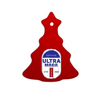 Superior Ultra Maga USA Ceramic Tree Ornament