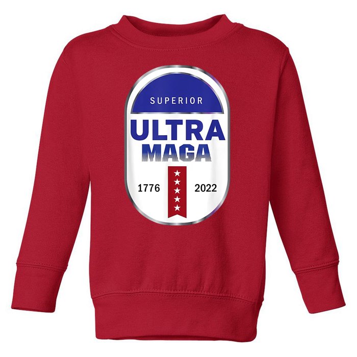 Superior Ultra Maga USA Toddler Sweatshirt