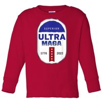 Superior Ultra Maga USA Toddler Long Sleeve Shirt