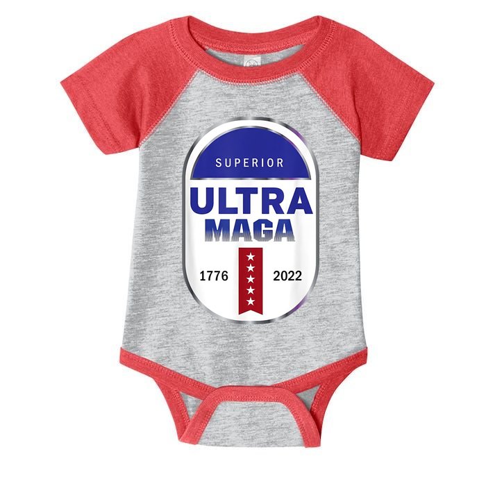 Superior Ultra Maga USA Infant Baby Jersey Bodysuit