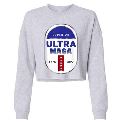 Superior Ultra Maga USA Cropped Pullover Crew