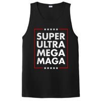 Super Ultra Mega Maga Trump Liberal Supporter Republican PosiCharge Competitor Tank