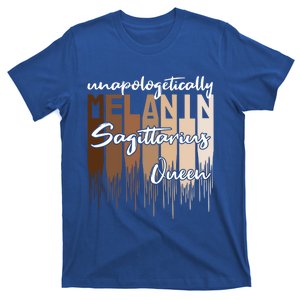 Sagittarius Unapologetically Melanin Queen For Black Gift T-Shirt