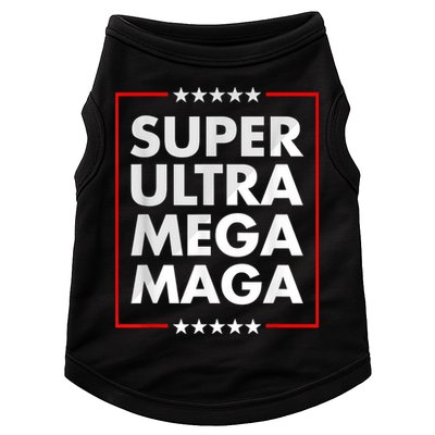 Super Ultra Mega Maga Trump Liberal Supporter Republican Doggie Tank