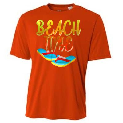 Summer Beach Time Cooling Performance Crew T-Shirt