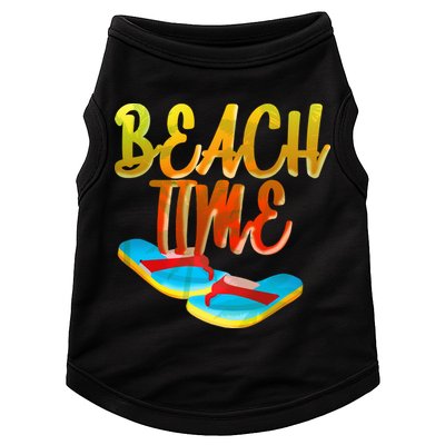 Summer Beach Time Doggie Tank