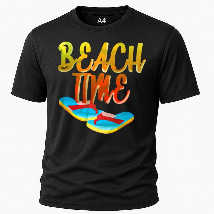 Summer Beach Time Cooling Performance Crew T-Shirt
