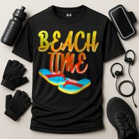 Summer Beach Time Cooling Performance Crew T-Shirt