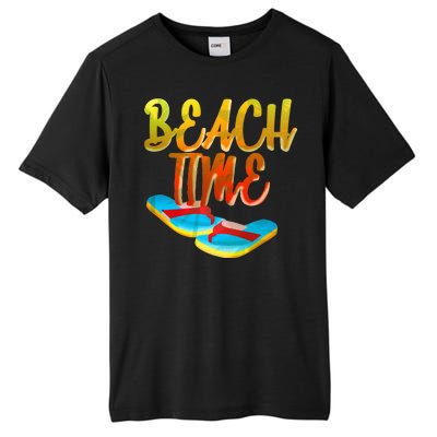 Summer Beach Time Tall Fusion ChromaSoft Performance T-Shirt