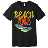 Summer Beach Time Premium T-Shirt