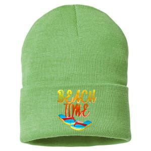 Summer Beach Time Sustainable Knit Beanie