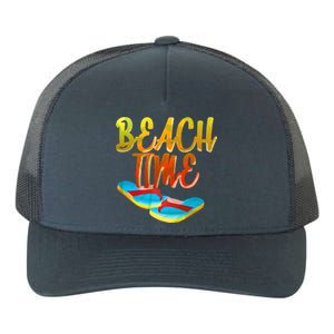 Summer Beach Time Yupoong Adult 5-Panel Trucker Hat