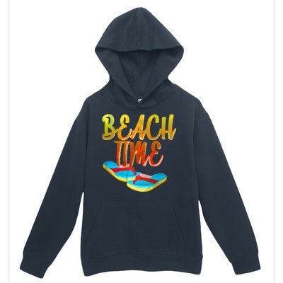 Summer Beach Time Urban Pullover Hoodie