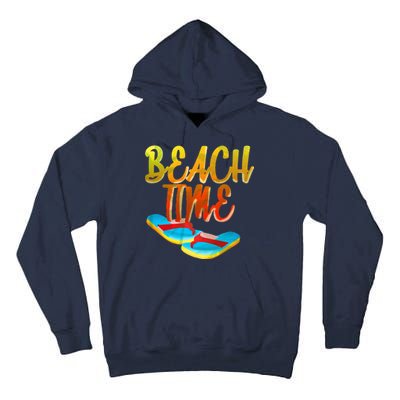 Summer Beach Time Tall Hoodie