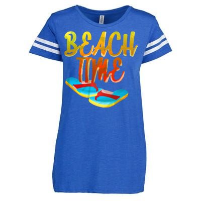 Summer Beach Time Enza Ladies Jersey Football T-Shirt