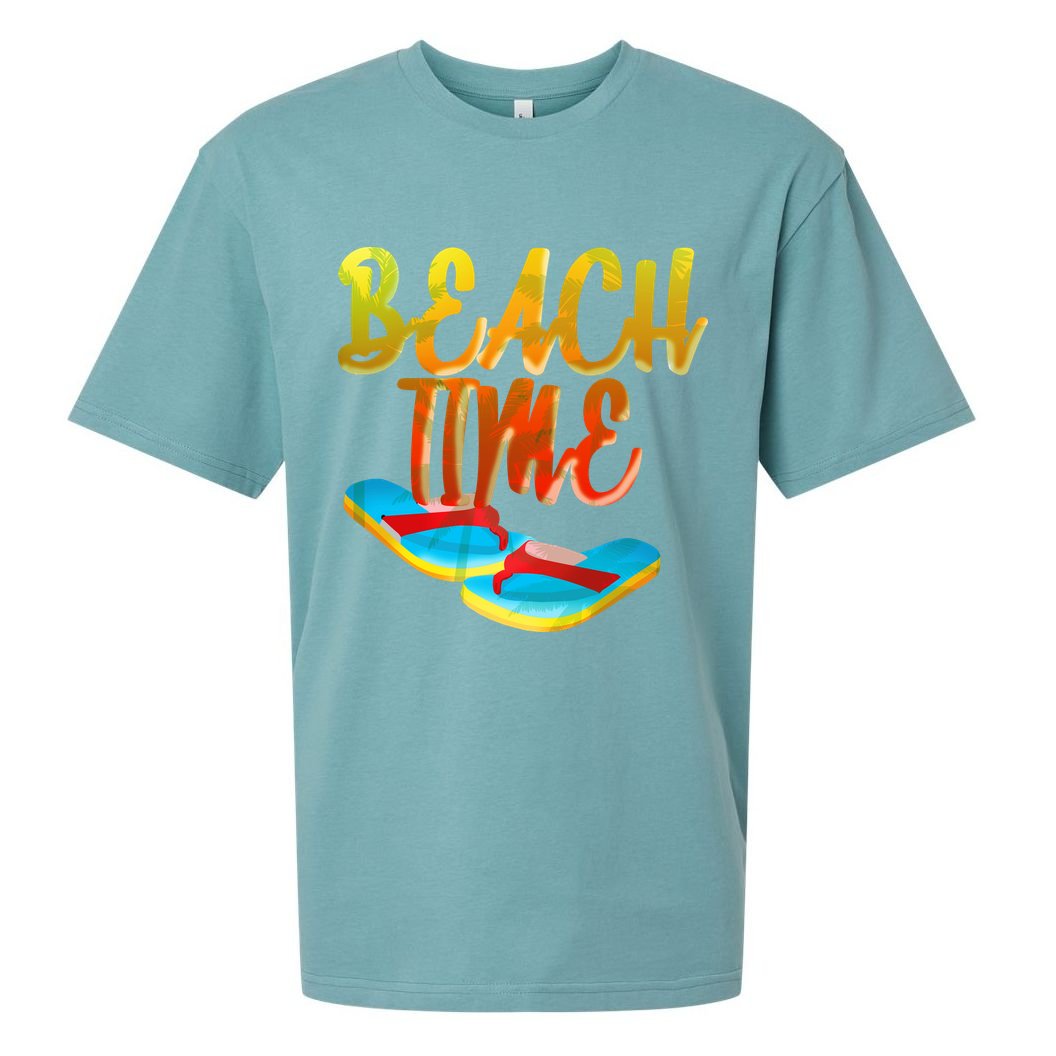 Summer Beach Time Sueded Cloud Jersey T-Shirt