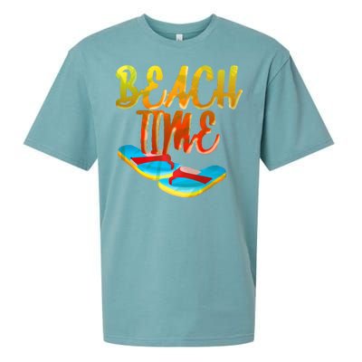 Summer Beach Time Sueded Cloud Jersey T-Shirt