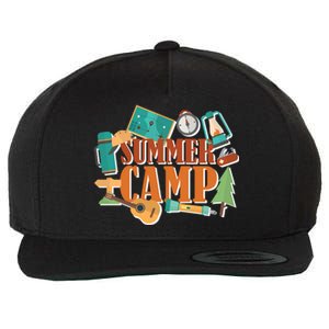 Summer Camp Wool Snapback Cap