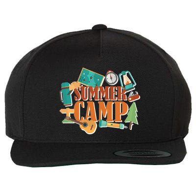 Summer Camp Wool Snapback Cap