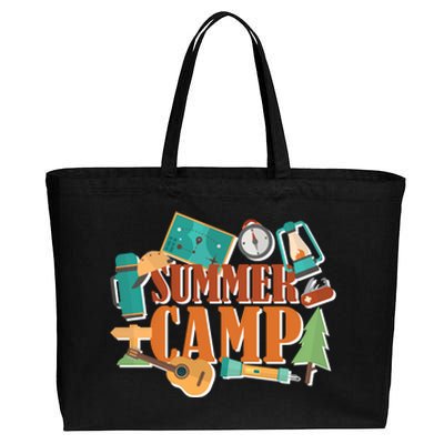 Summer Camp Cotton Canvas Jumbo Tote