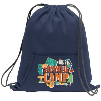 Summer Camp Sweatshirt Cinch Pack Bag