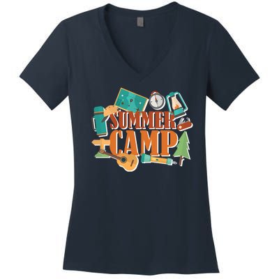 Summer Camp Women's V-Neck T-Shirt