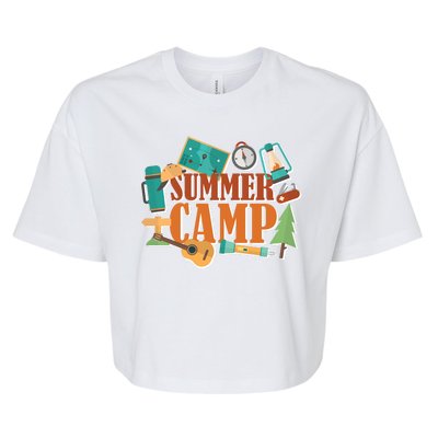 Summer Camp Bella+Canvas Jersey Crop Tee