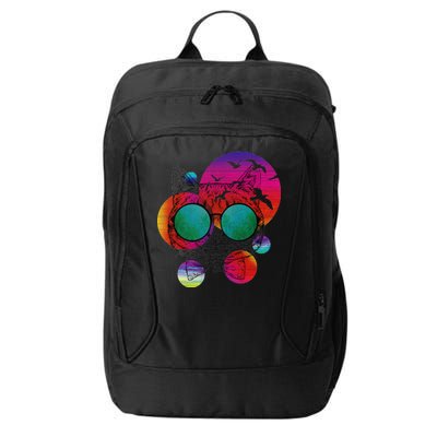 Summer Cat City Backpack