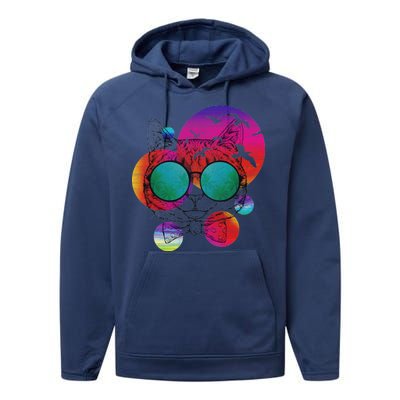 Summer Cat Performance Fleece Hoodie