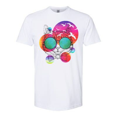 Summer Cat Softstyle® CVC T-Shirt